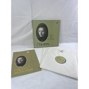 Time Life Great Men Of Music Frederic Chopin 4 Lp Box Set Record Vinyl